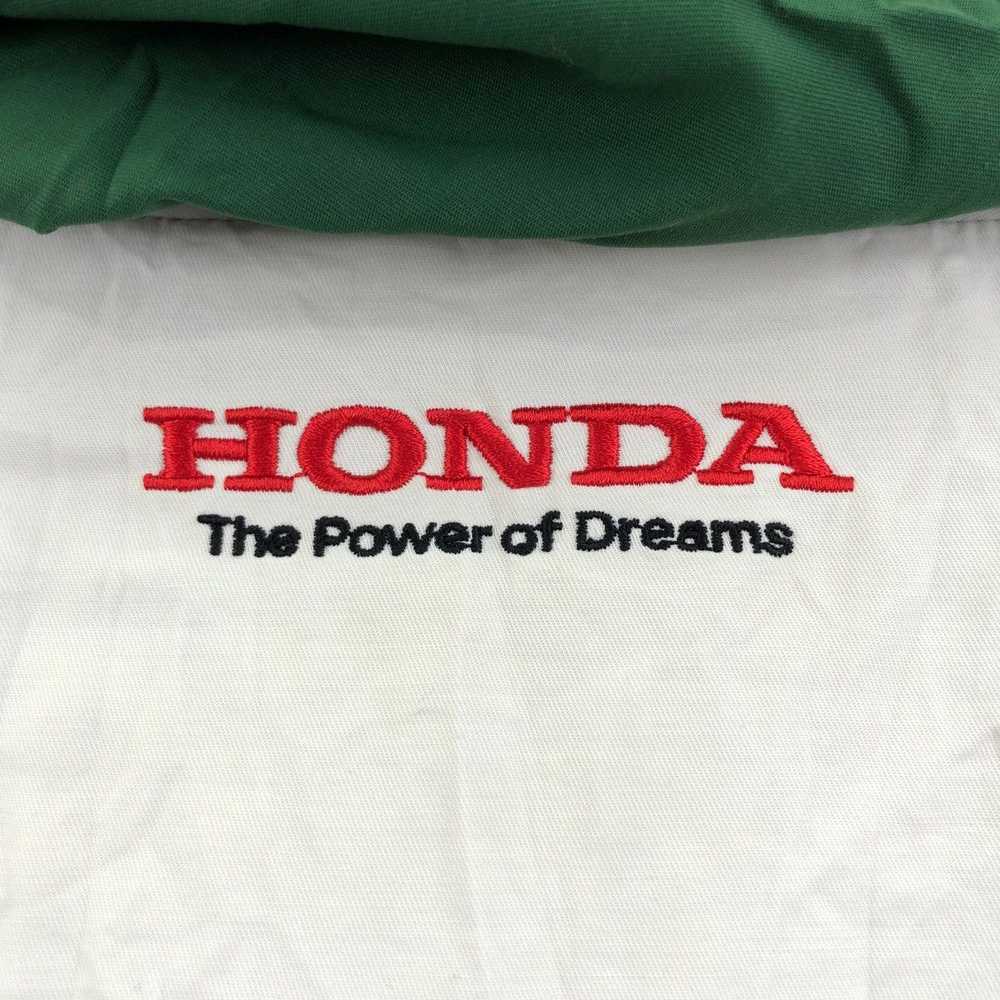Honda × Racing Vtg HONDA EARTH DREAMS Racing Team… - image 8