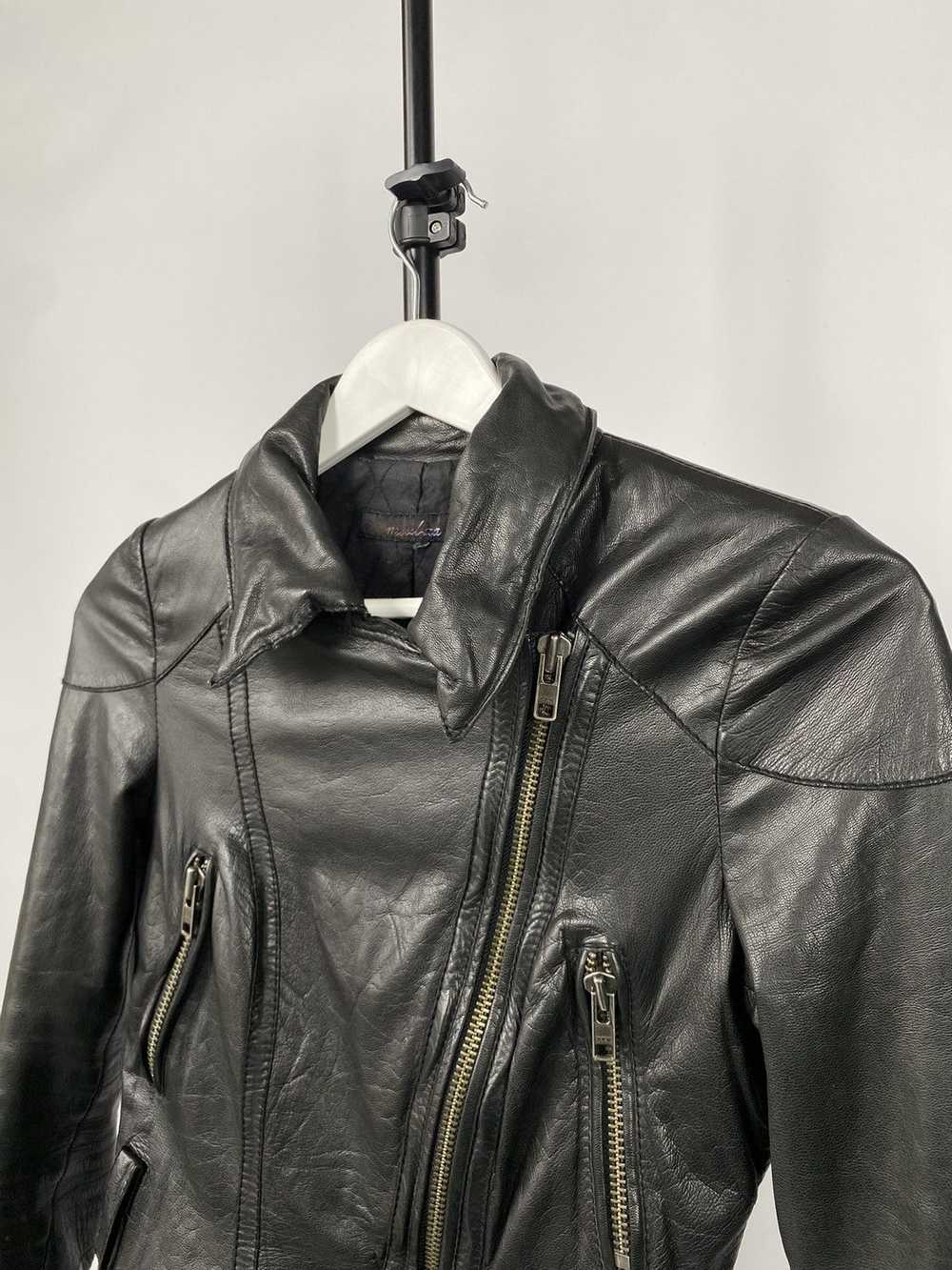 Avant Garde × Leather Jacket × Vintage Vintage Le… - image 5