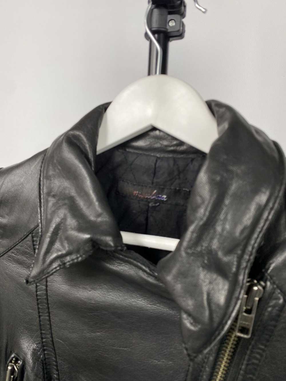 Avant Garde × Leather Jacket × Vintage Vintage Le… - image 6