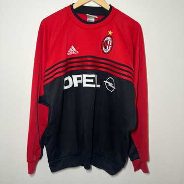Adidas × Soccer Jersey × Vintage AC Milan Y2K Adi… - image 1