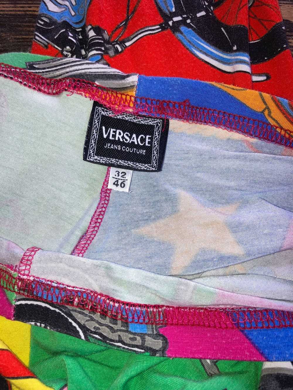 Versace Jeans Couture Colorful Versace leggings - image 12