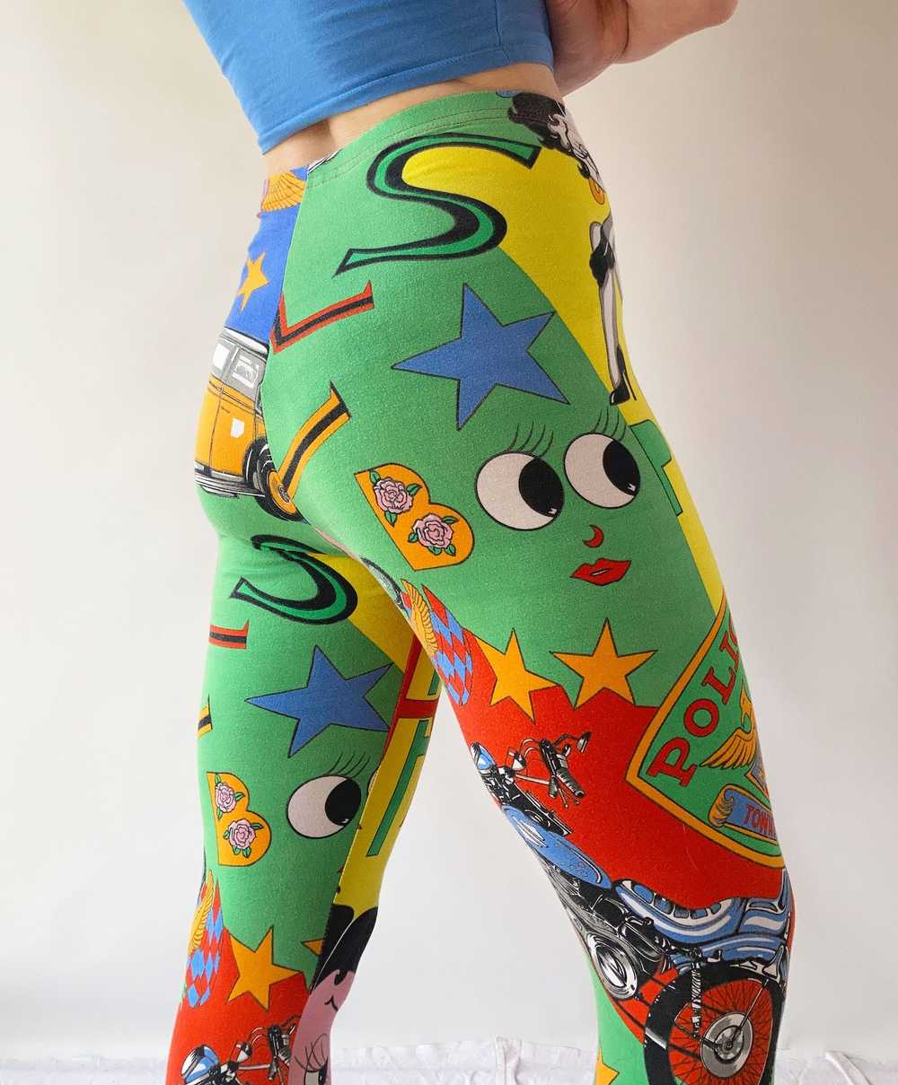 Versace Jeans Couture Colorful Versace leggings - image 2