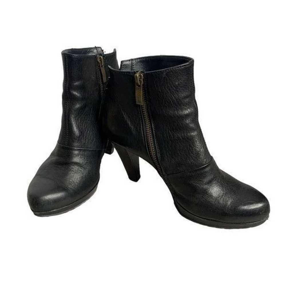 Paul Green Roxie Black Leather Booties | Size 6 - image 7