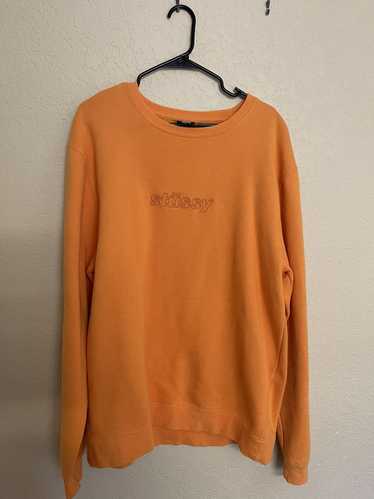Stussy Orange Stüssy Crewneck Sweater