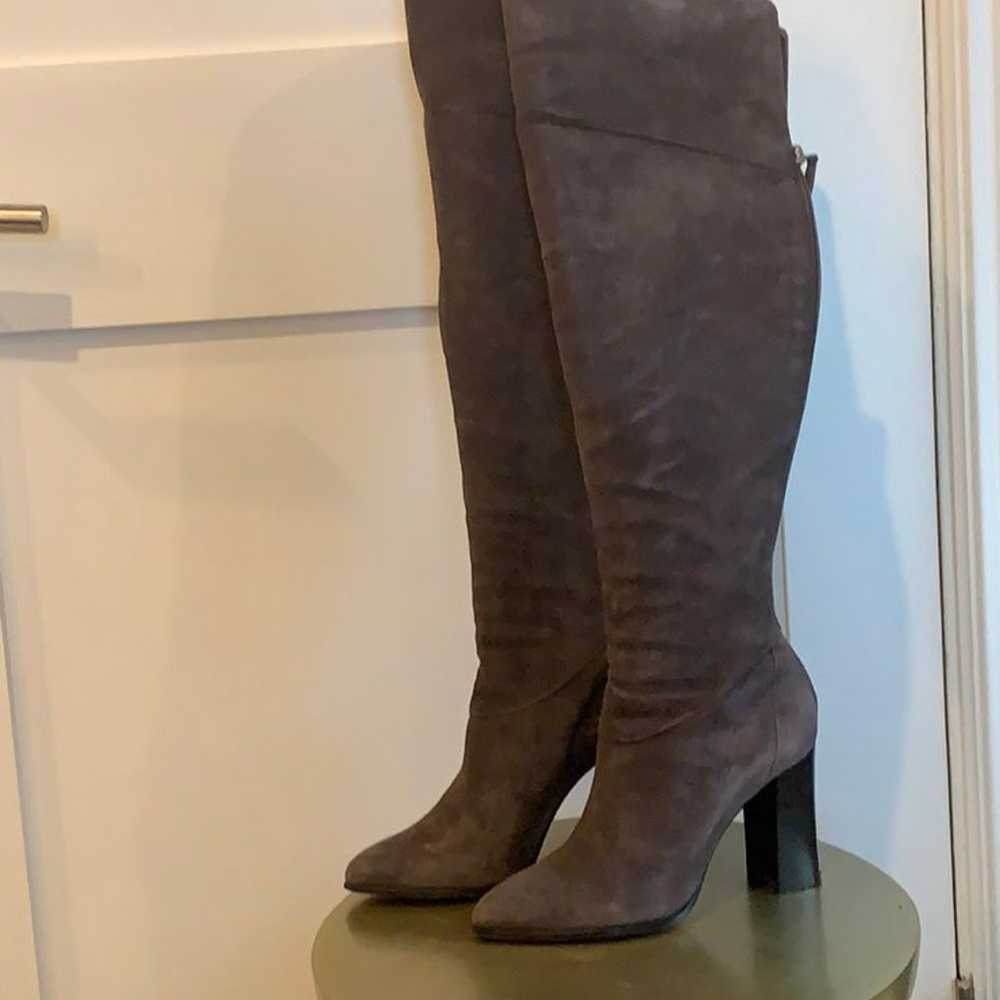 Alexandre Birman OTK Suede Heeled Boots - image 1