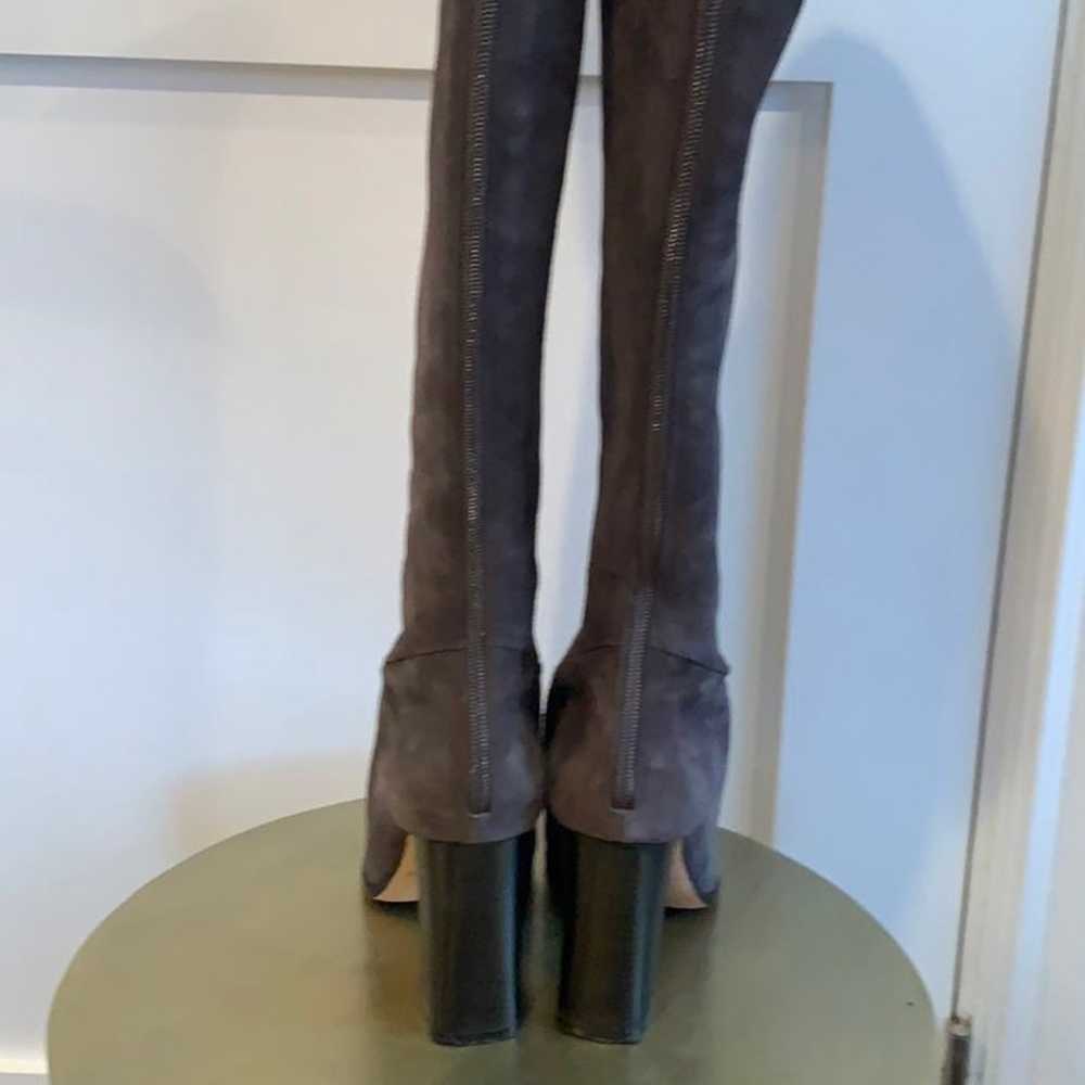 Alexandre Birman OTK Suede Heeled Boots - image 4