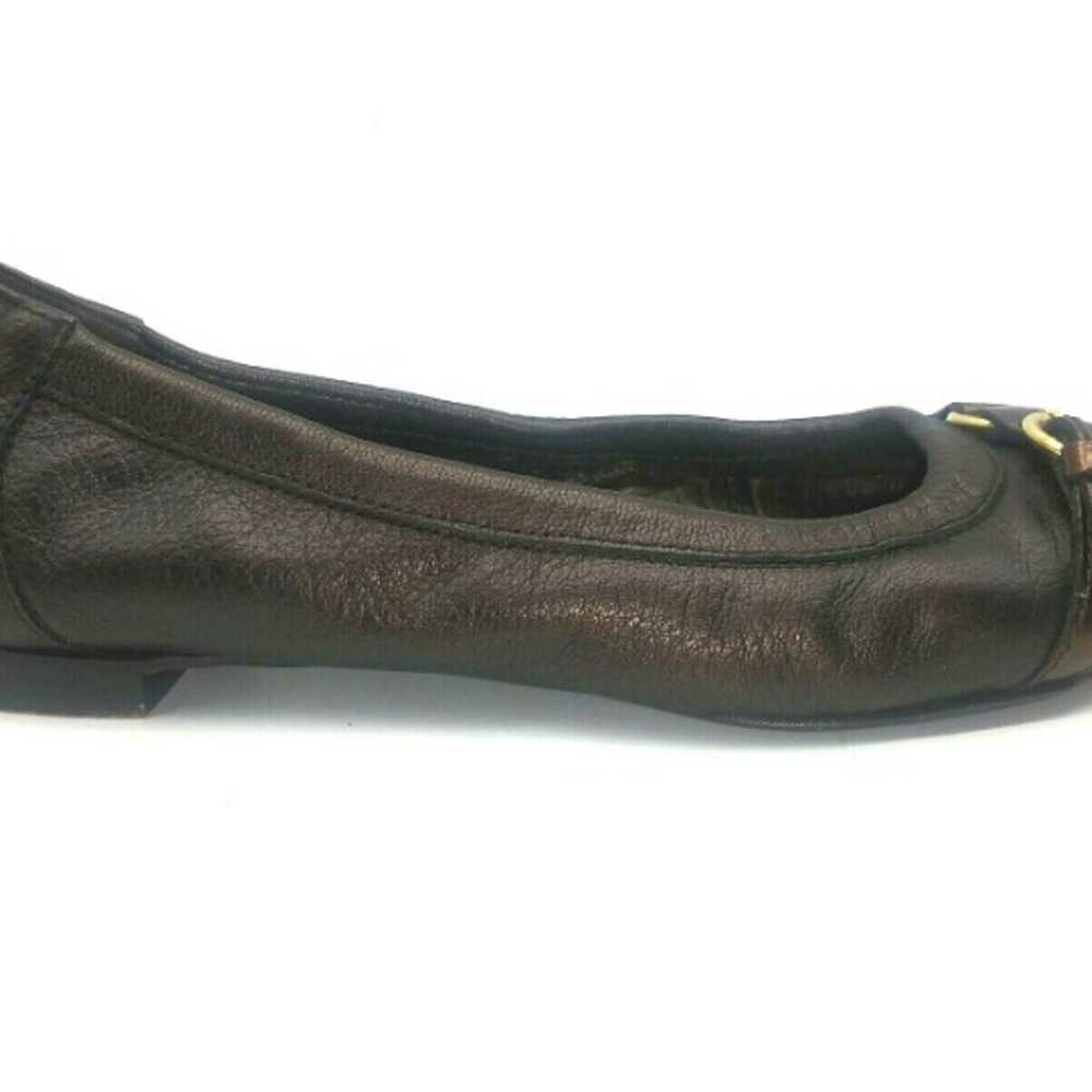 AGL Brown Leather Leather Flat Shoes - image 1