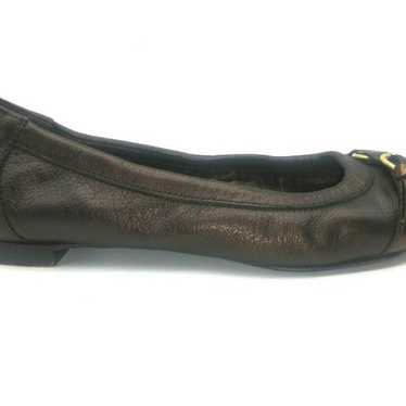 AGL Brown Leather Leather Flat Shoes - image 1
