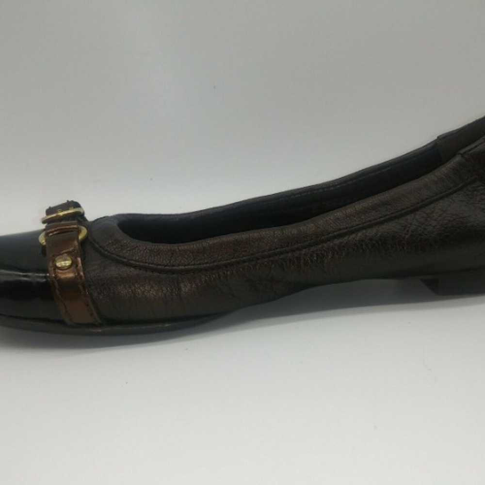 AGL Brown Leather Leather Flat Shoes - image 2
