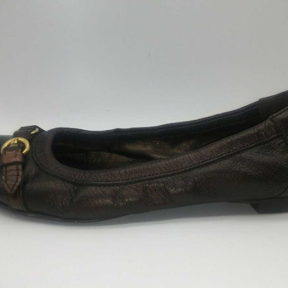 AGL Brown Leather Leather Flat Shoes - image 4