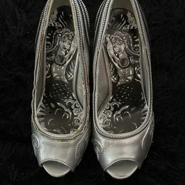 Ed Hardy Singapore Silver Heels - image 1