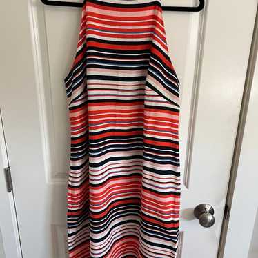 Tommy Hilfiger Striped Linen Blend Dress