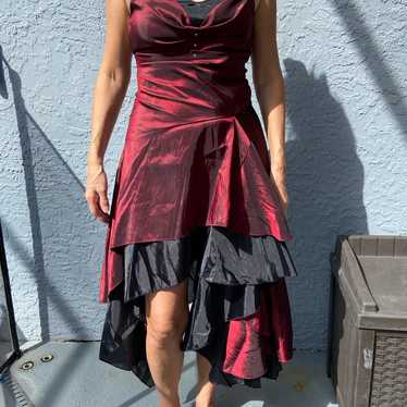 NWOT Red and Black Dress