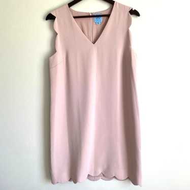 CeCe Blush Pink/Salmon Pink Shift/Sheath Dress Siz