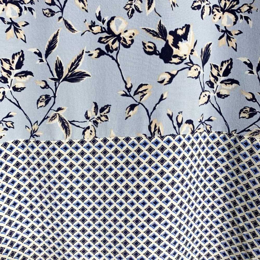 Joie Shallcross 100% Silk Floral Mixed Print Reve… - image 5