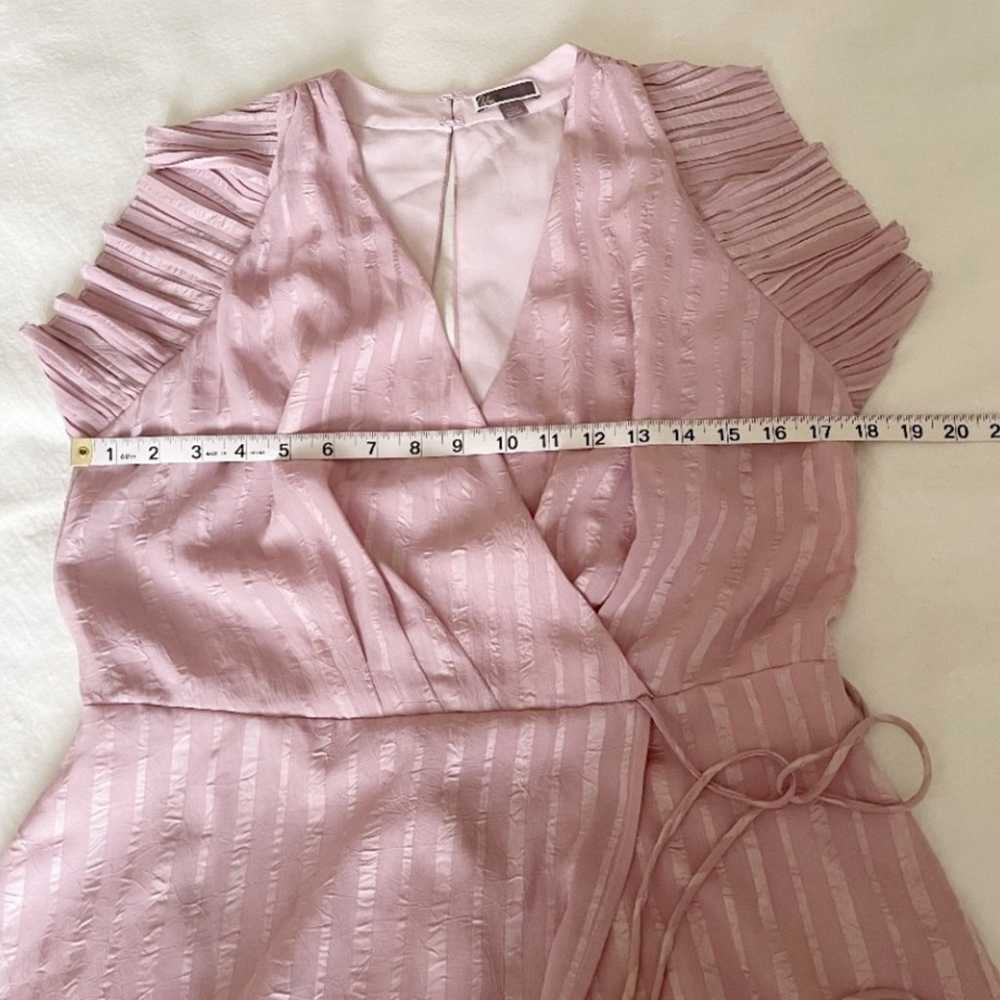 NWOT Chelsea28 lilac shadow stripe dress - image 11