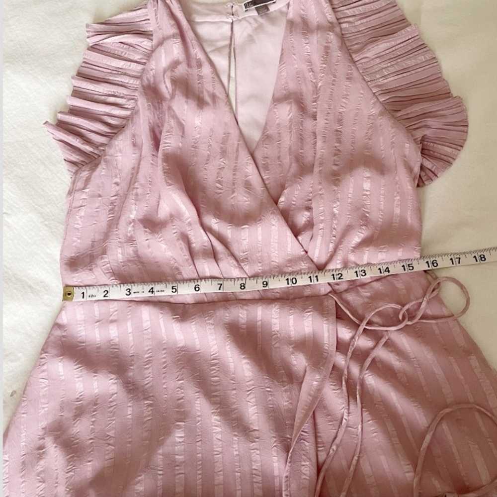 NWOT Chelsea28 lilac shadow stripe dress - image 12