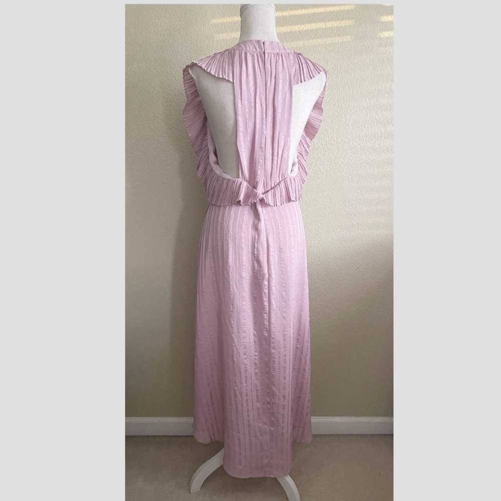 NWOT Chelsea28 lilac shadow stripe dress - image 7