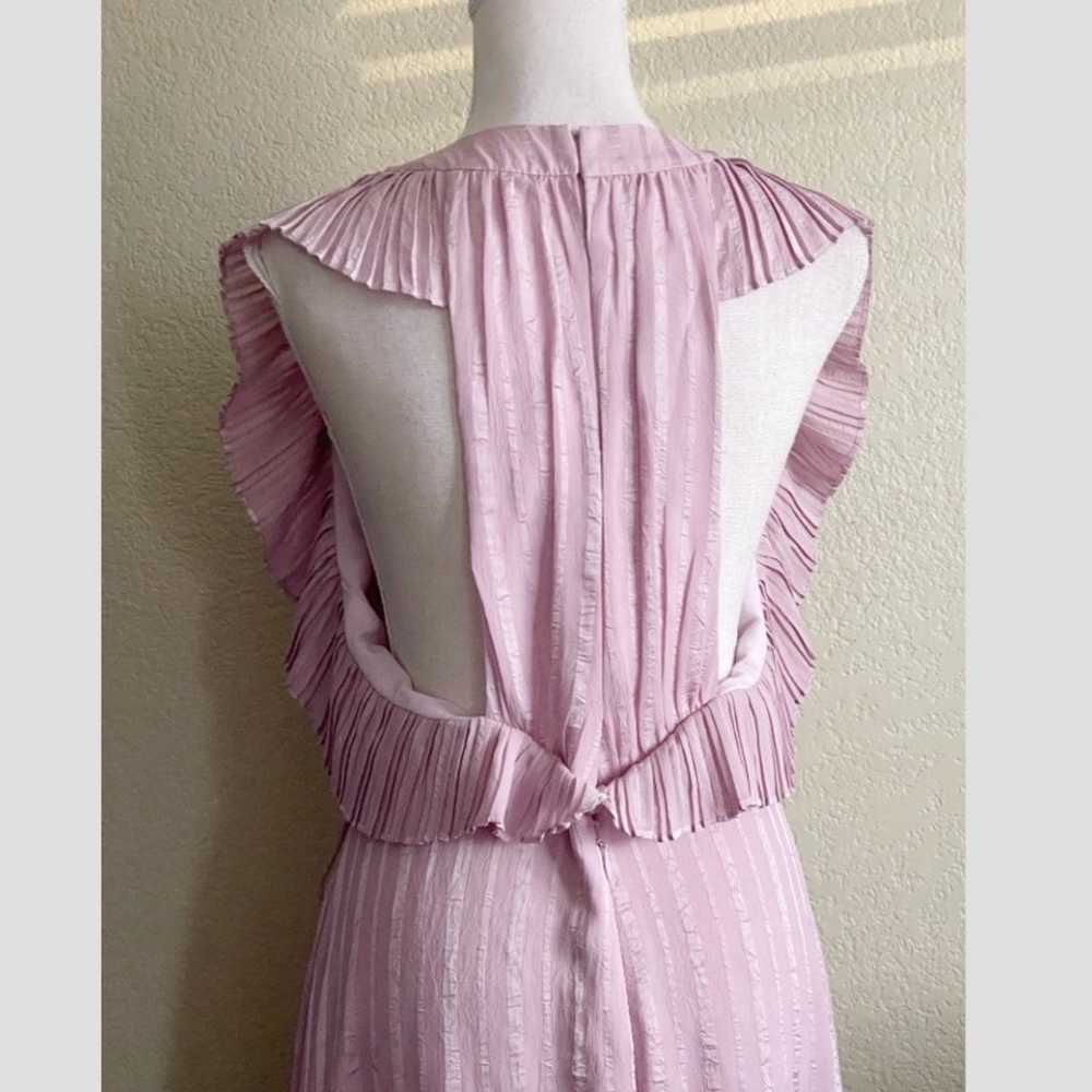 NWOT Chelsea28 lilac shadow stripe dress - image 8