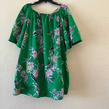Free People Jodie Floral Printed Tunic Dress Gard… - image 1