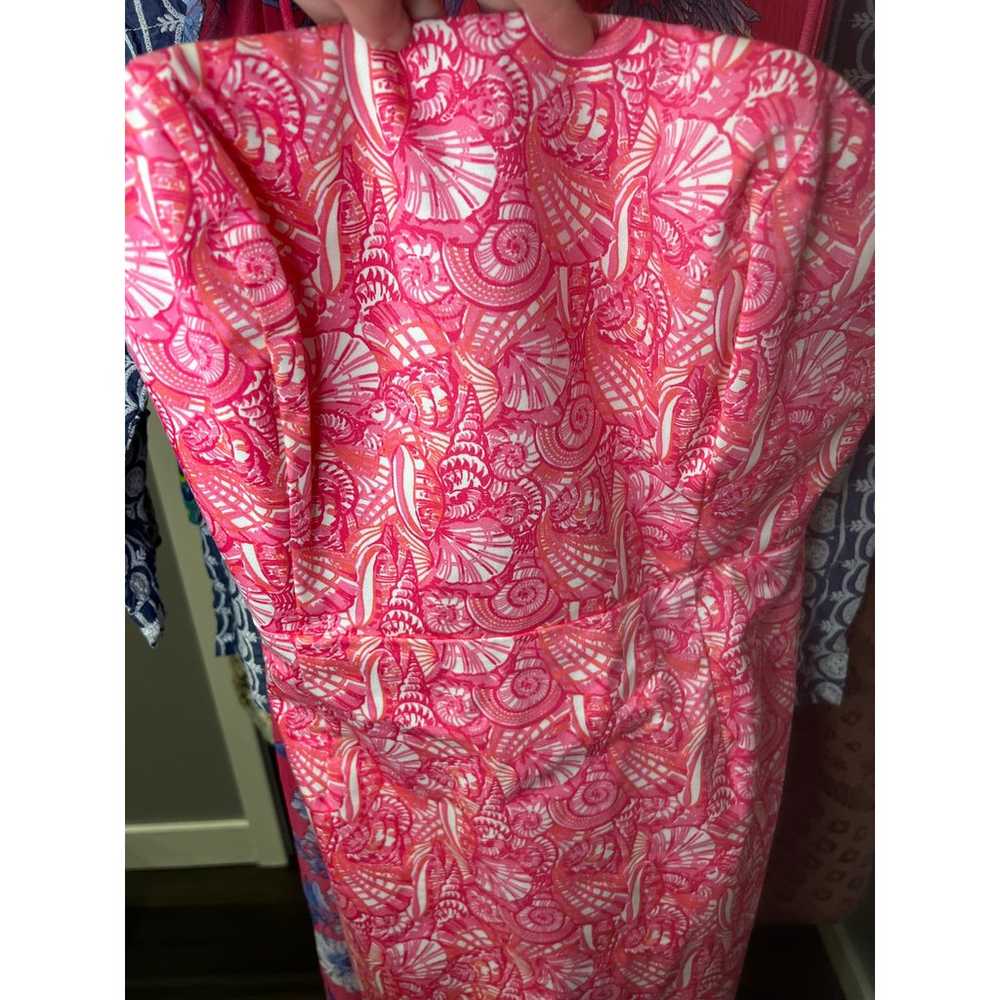 Vineyard Vines Strapless Pink Seashell Dress - image 4