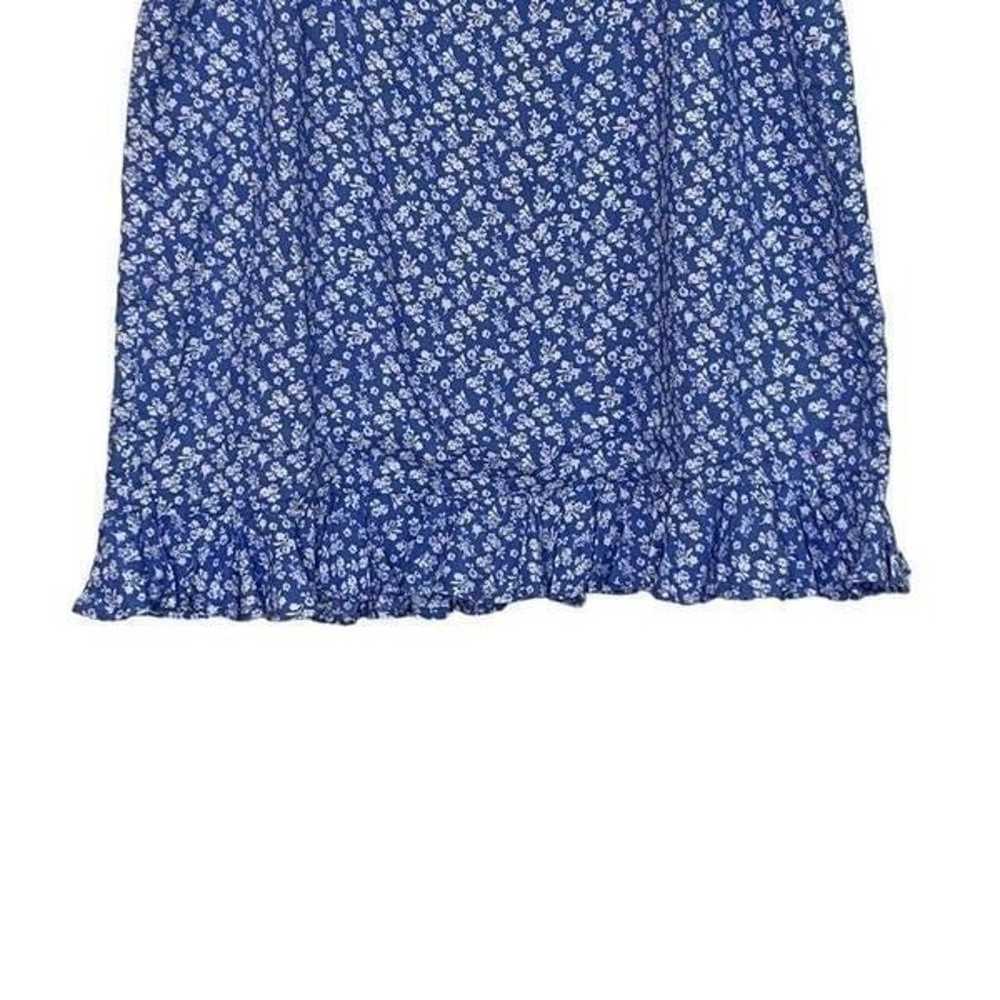 Bardot Light Blue Floral Mini Dress |Size L - image 6