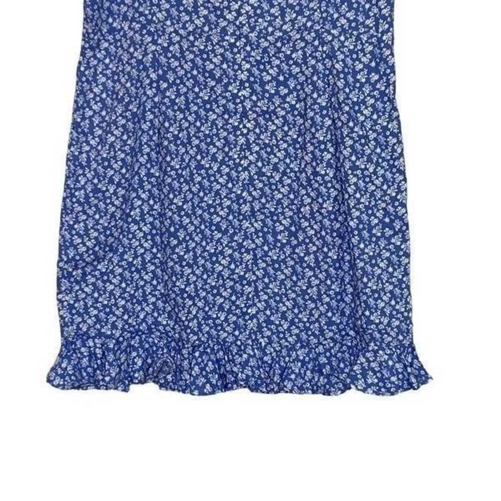 Bardot Light Blue Floral Mini Dress |Size L - image 9