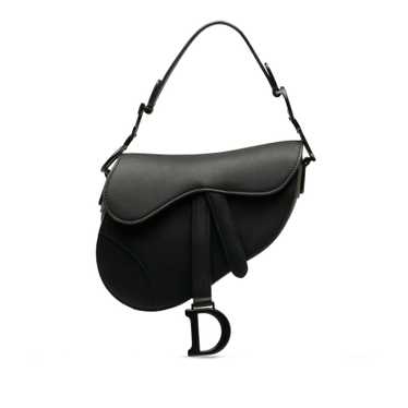 Dior Mini Ultra Matte Saddle Bag - image 1