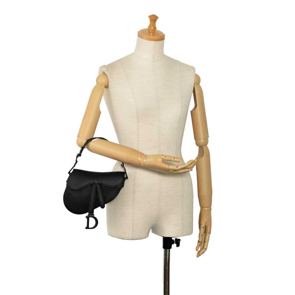 Dior Mini Ultra Matte Saddle Bag - image 8