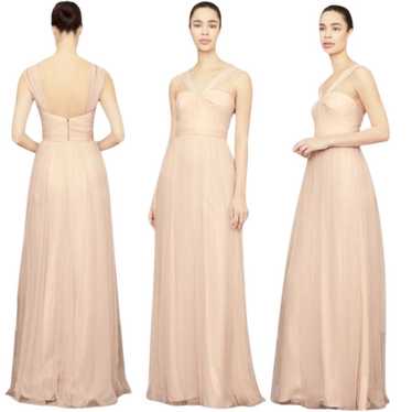 Amsale Dress Aisha Maxi Gown Tulle Formal Bridesm… - image 1