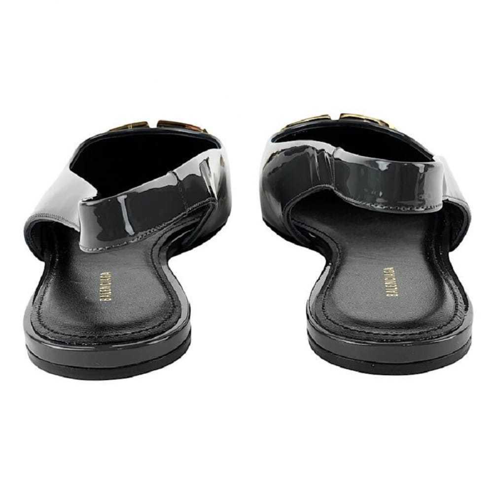 Balenciaga Bb patent leather sandal - image 6