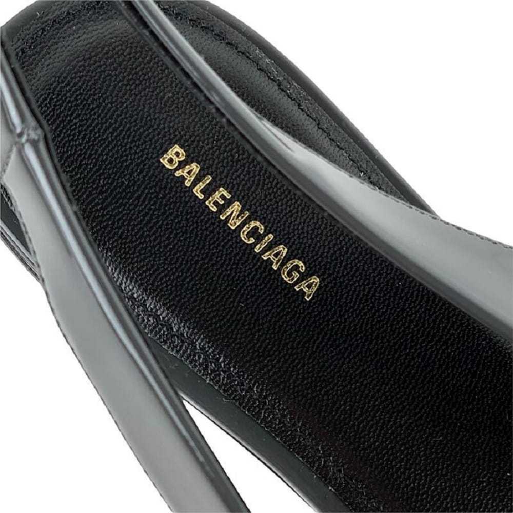 Balenciaga Bb patent leather sandal - image 8