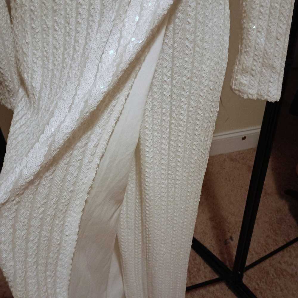 White Sequin Dress - image 2