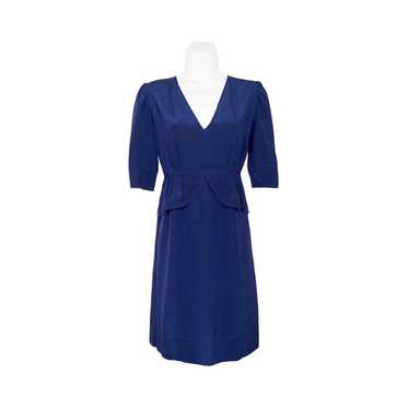 Stella McCartney Silk Dress Puff Sleeve Peplum De… - image 1