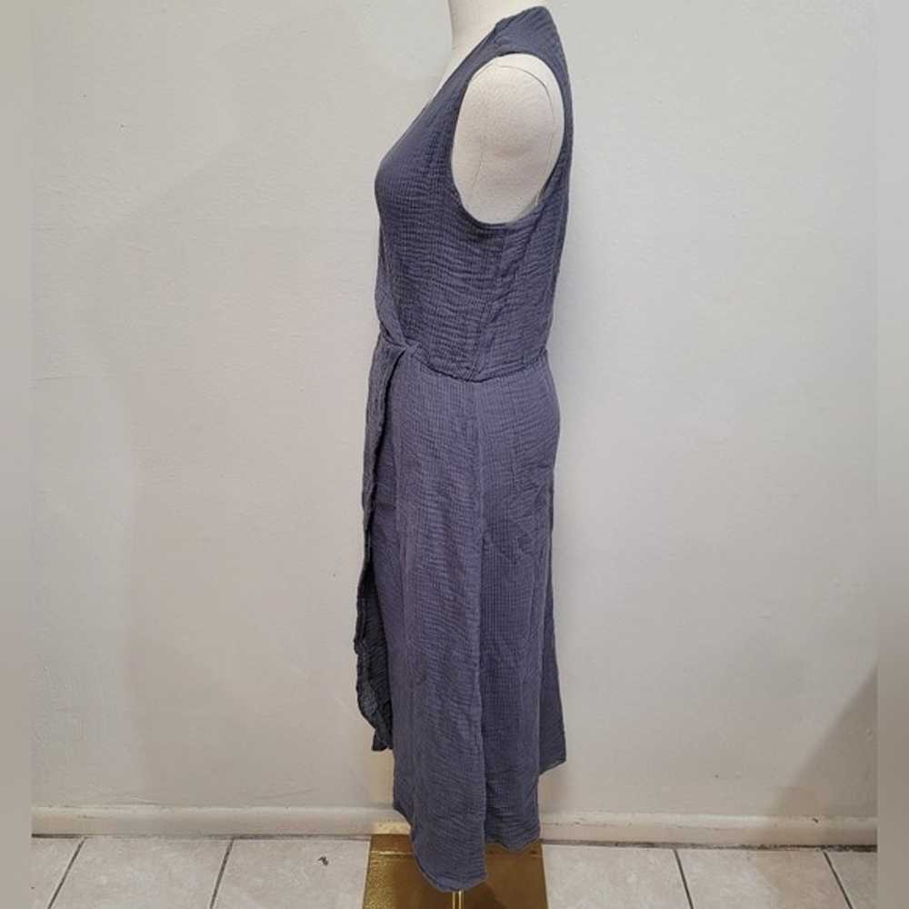 Mirth Faux Wrap Cotton Gauze Midi Dress Size Smal… - image 2
