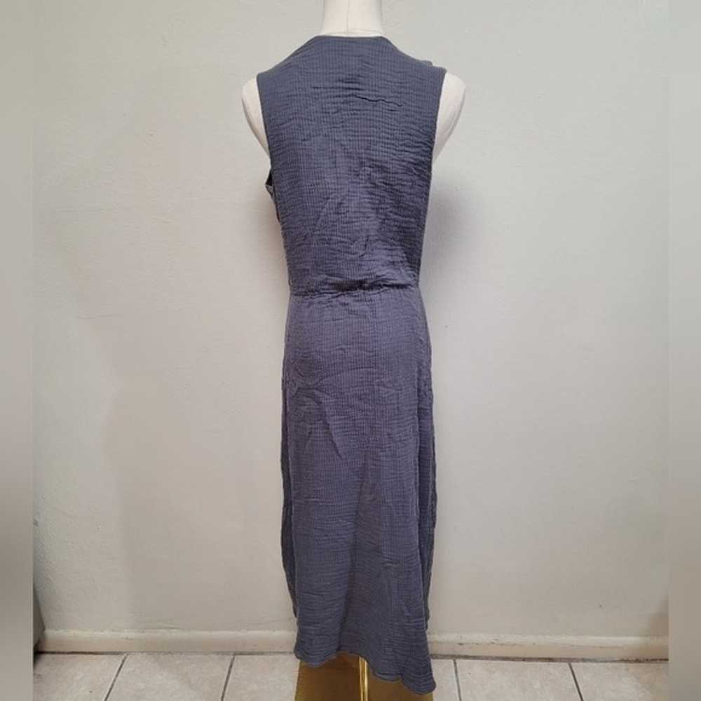 Mirth Faux Wrap Cotton Gauze Midi Dress Size Smal… - image 3