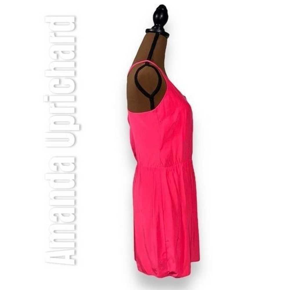 Amanda Uprichard Silk Slip Mini Dress Razor Back … - image 2