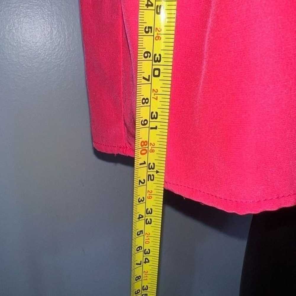 Amanda Uprichard Silk Slip Mini Dress Razor Back … - image 9