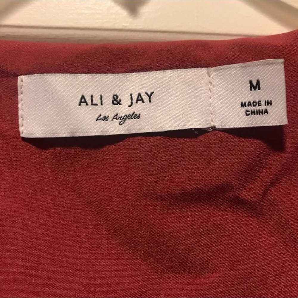 Ali & Jay Lace Wrap Midi Dress - image 5