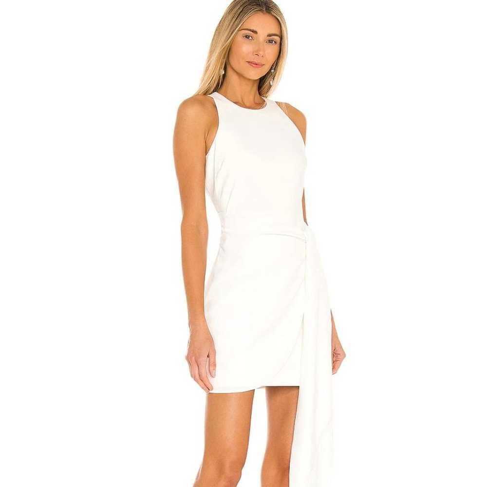 Revolve Likely Bristol Dress White Side sash deta… - image 2