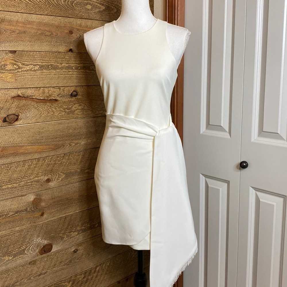 Revolve Likely Bristol Dress White Side sash deta… - image 5