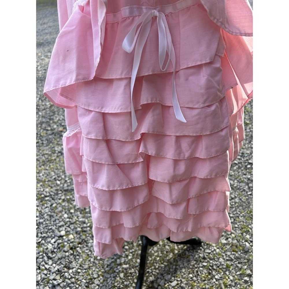 square dance outfit Pink White M/L Cottage Prairi… - image 7