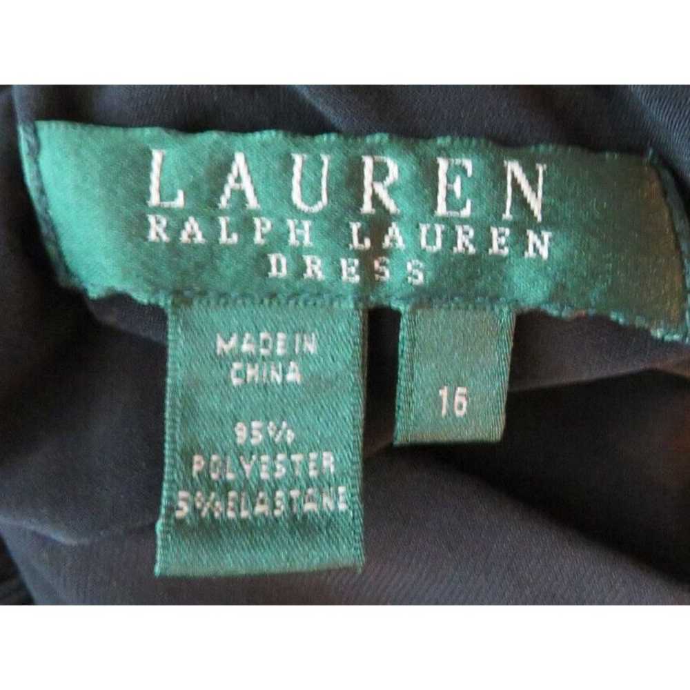 Lauren Ralph Lauren Women's Black Halter Dress Li… - image 3