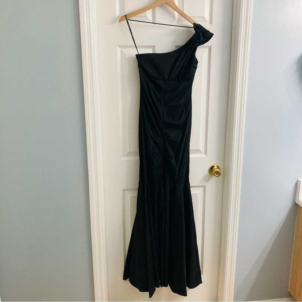 Xscape Dress Long Formal Black Prom Ruffle Mermai… - image 5