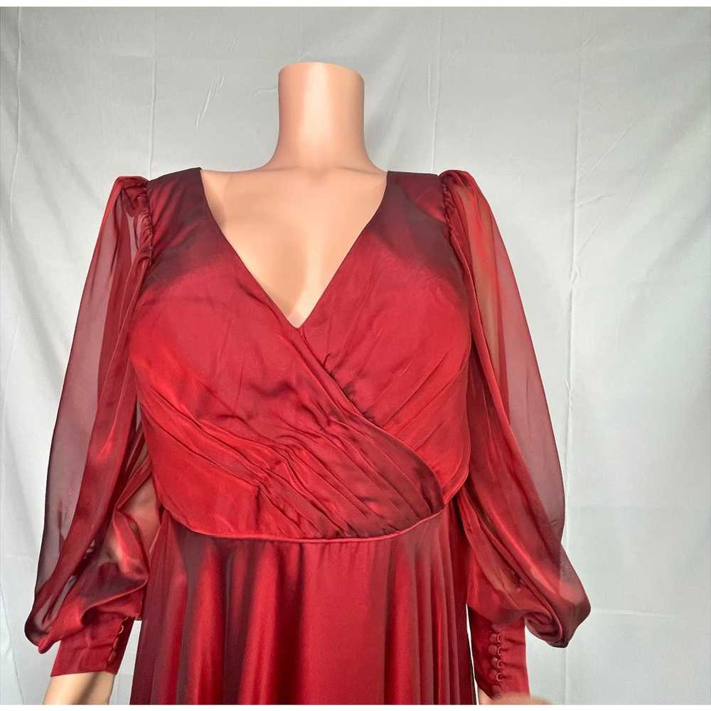 Mac Duggal Sz.14 formal red gown. Vintage - image 3
