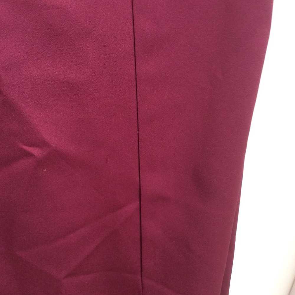 More Lee PROM DRESS Formal Gown BURGUNDY - image 8