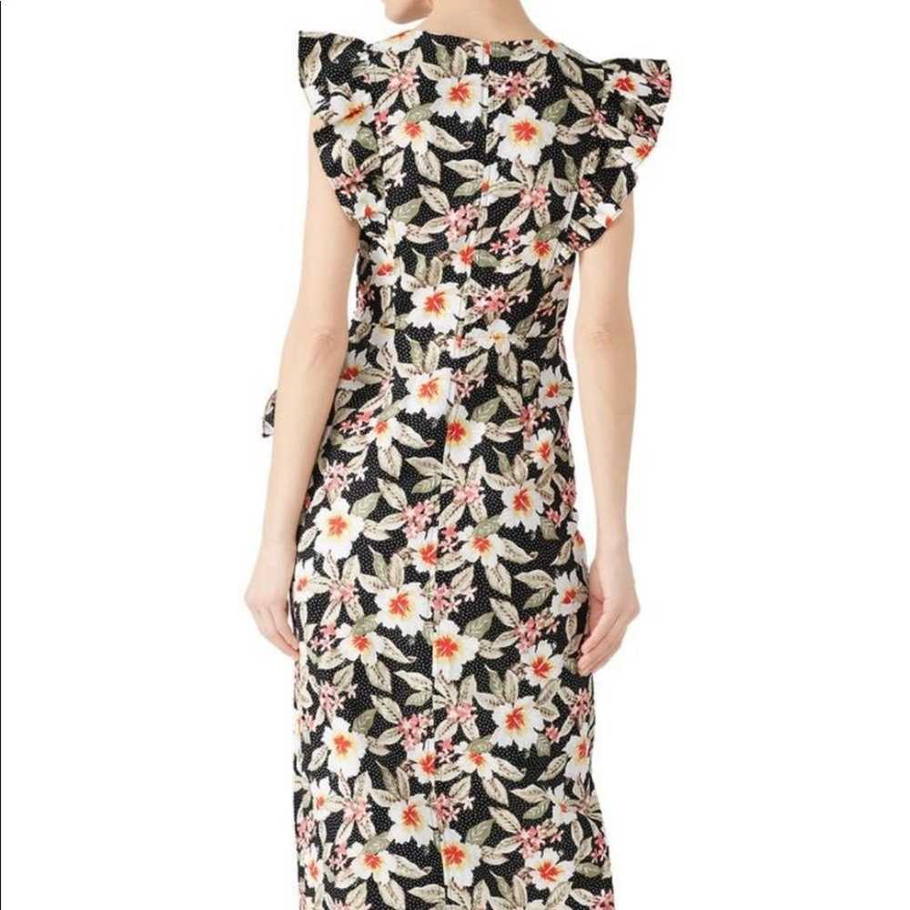 REBECCA TAYLOR Kamea Floral Print Wrap Dress 2 - image 4