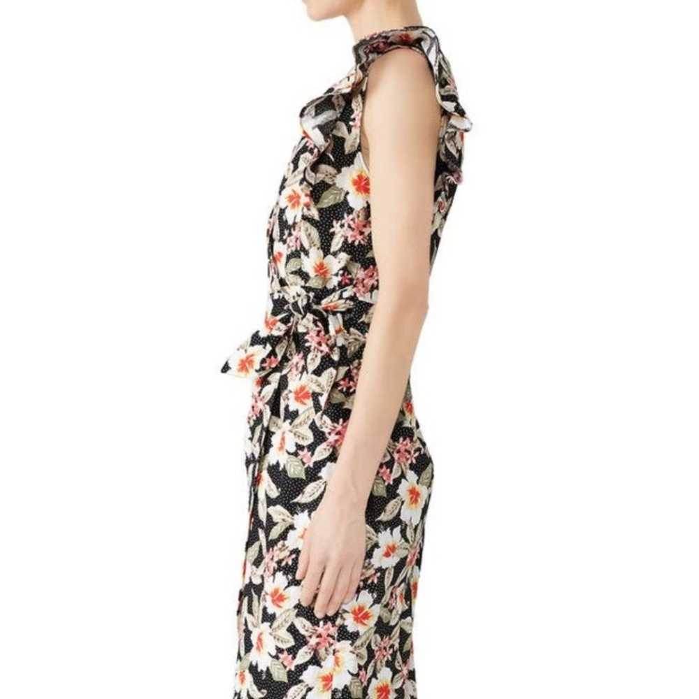 REBECCA TAYLOR Kamea Floral Print Wrap Dress 2 - image 6