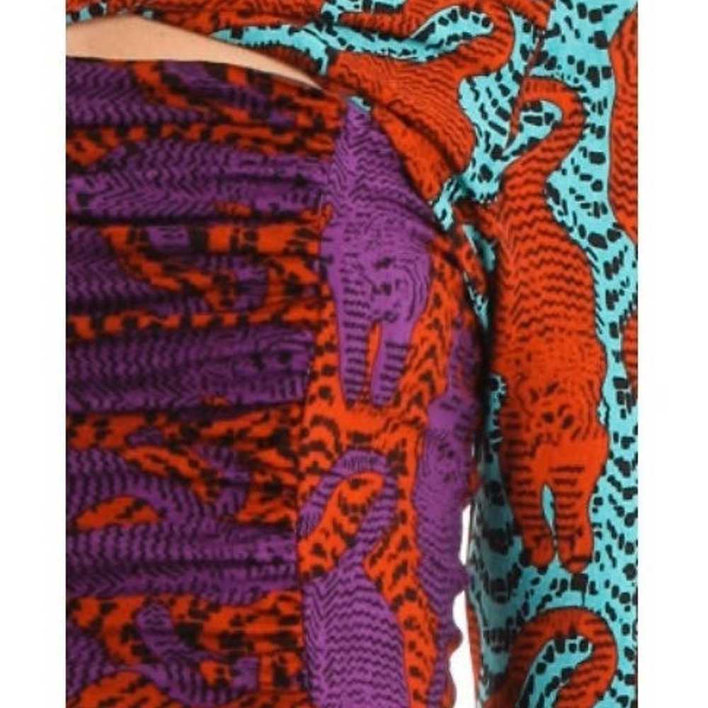 Kelly Wearstler Tiger Print Jersey Dress - image 4