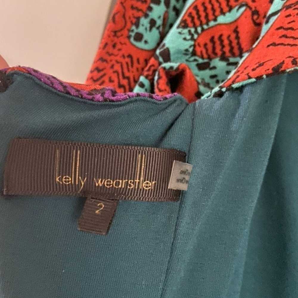 Kelly Wearstler Tiger Print Jersey Dress - image 8
